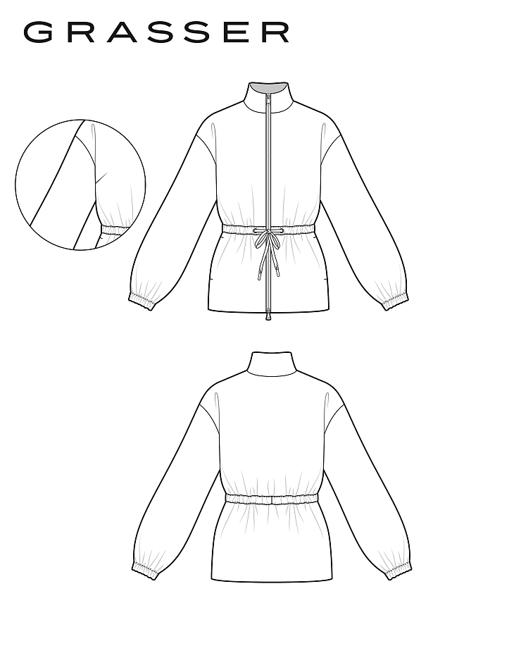 Sweatshirt, pattern №1223