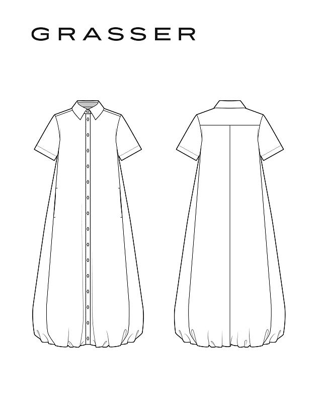 Dress, pattern №1343