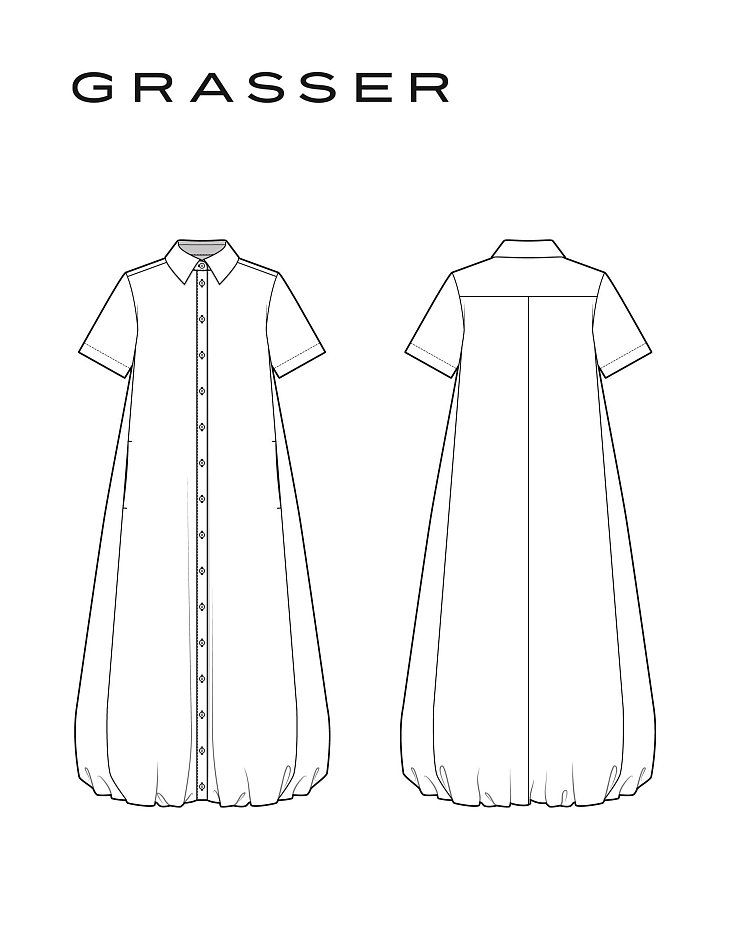 Dress, pattern №1343
