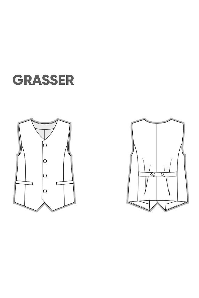 Vest, pattern №122