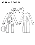 Trench coat, pattern №155
