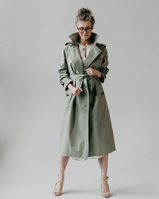 Trench coat, pattern №574