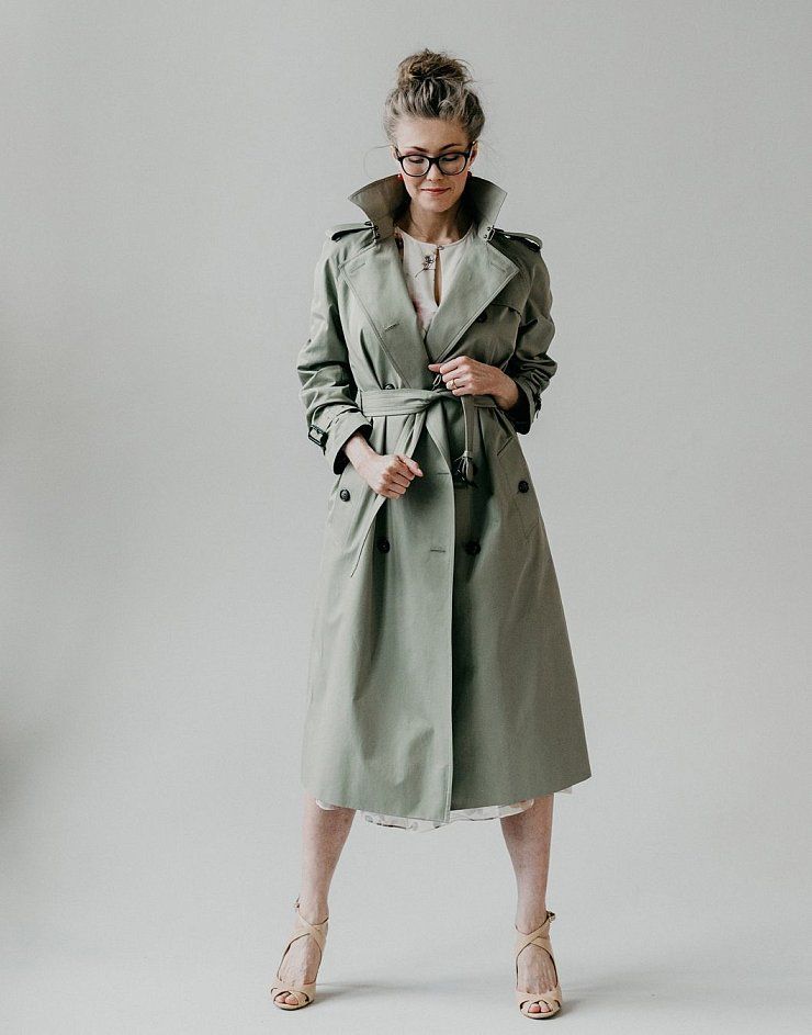 Trench coat, pattern №574