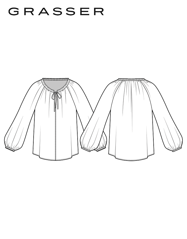 Blouse, pattern №1224