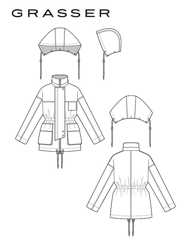 Jacket, pattern №1374