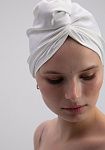 Free video tutorial. How to sew a turban from silk., photo 1