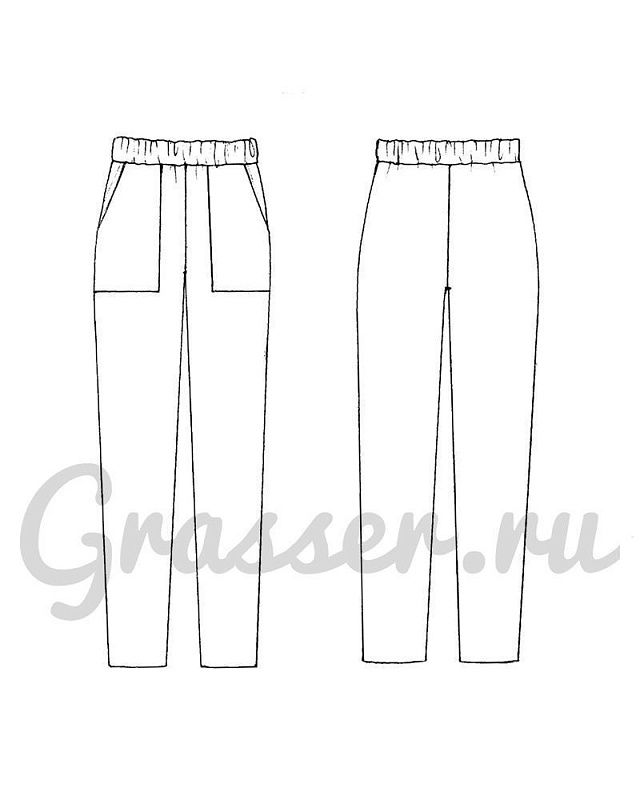 Trousers, pattern №723