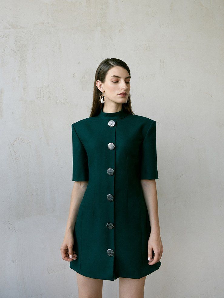 Dress in two length options, pattern №854