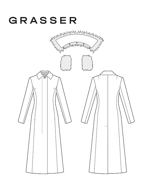 Coat, pattern №1063