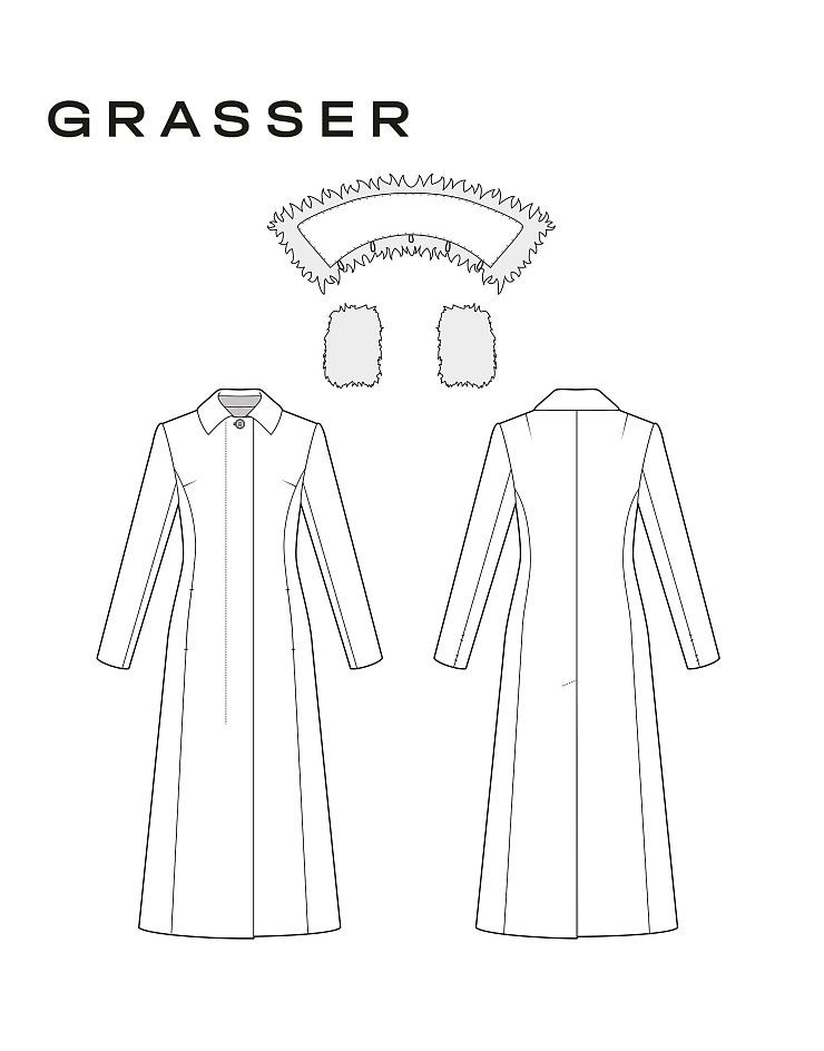 Coat, pattern №1063