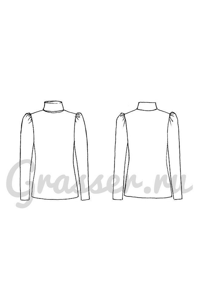 Turtleneck, pattern №709