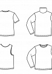 Men's singlet, T-shirt, turtleneck, free pattern №154, photo 5
