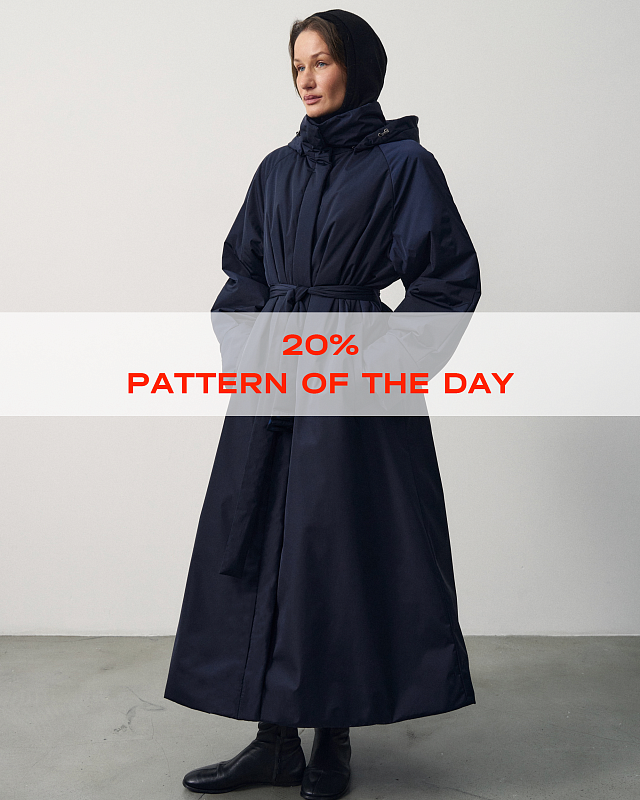 Coat, pattern №1377