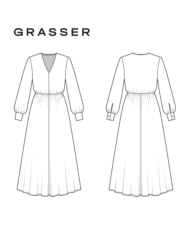 Dress, pattern №1004