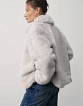 Fur jacket in two options, pattern №1382