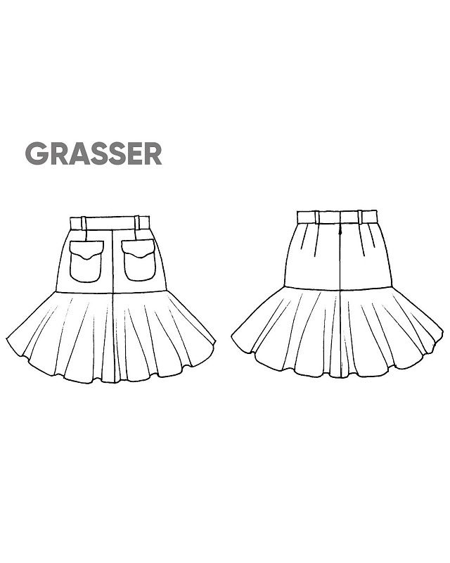 Skirt, pattern №761