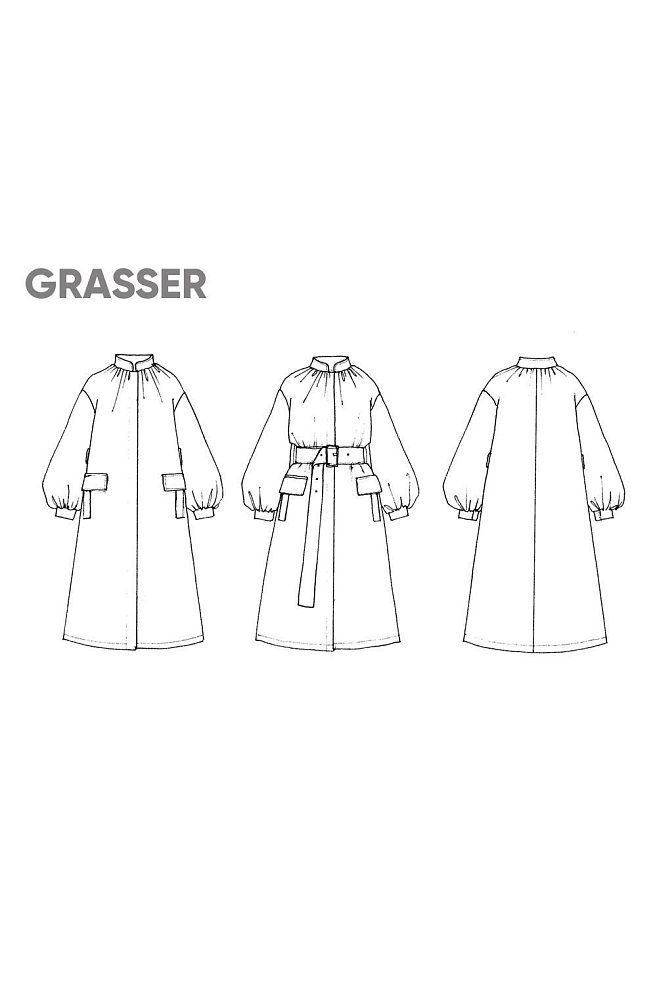 Raincoat, pattern №744