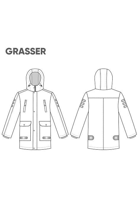 Insulated jacket for adolescent boys, pattern №794