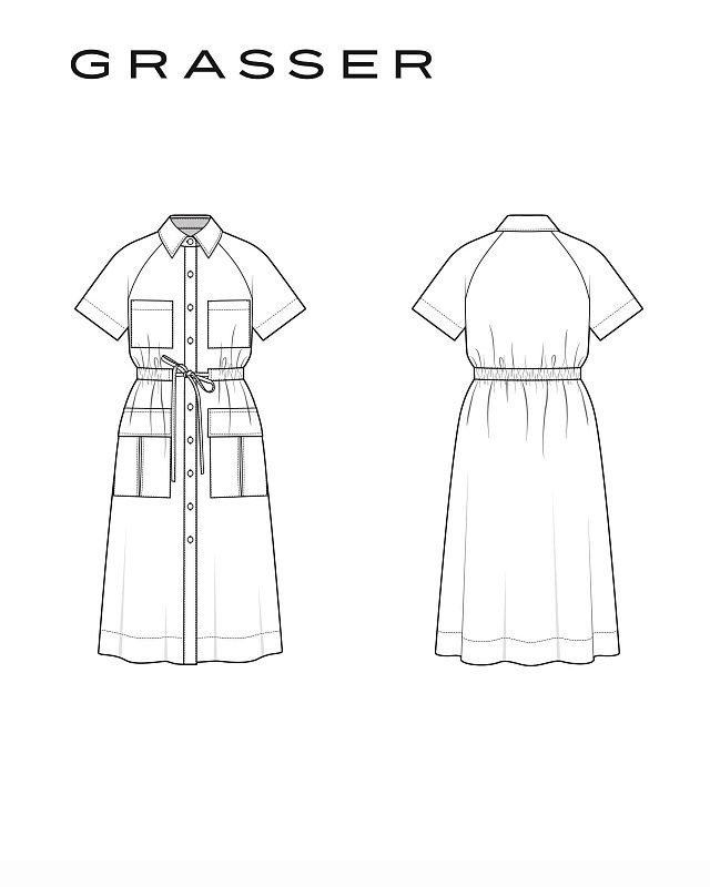 Dress, pattern №1338