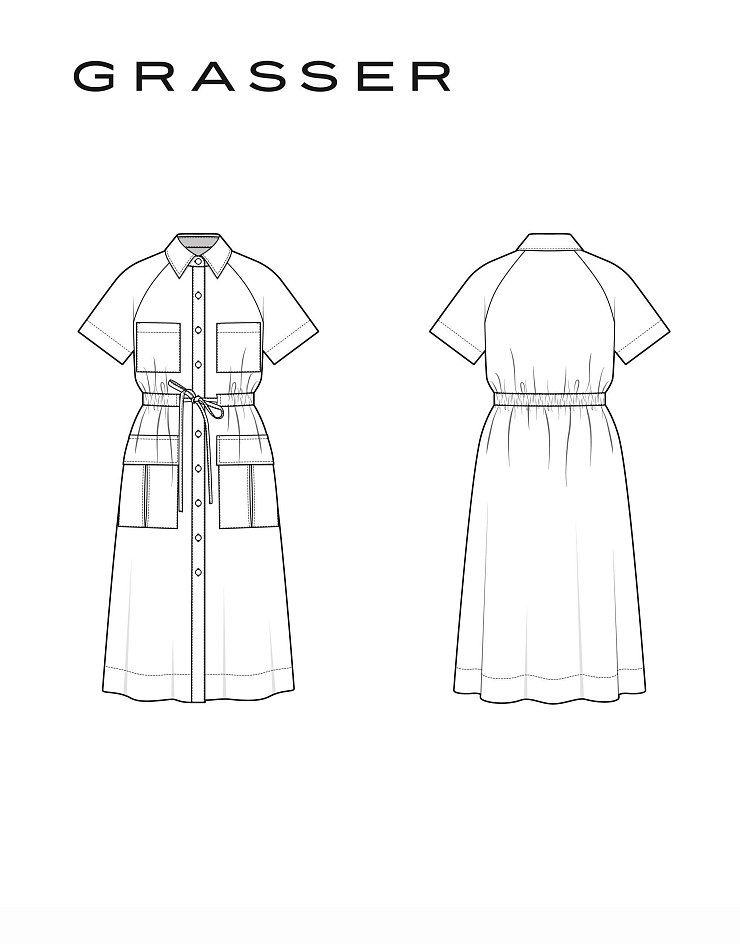 Dress, pattern №1338