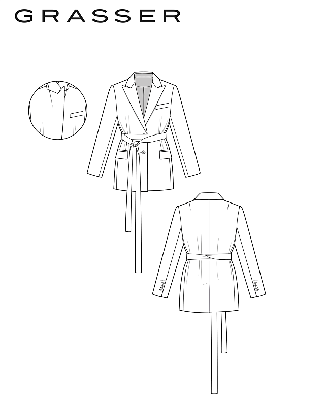 Jacket, pattern №1233