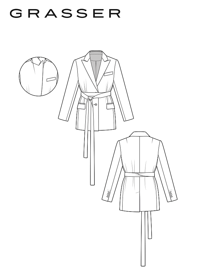 Jacket, pattern №1233