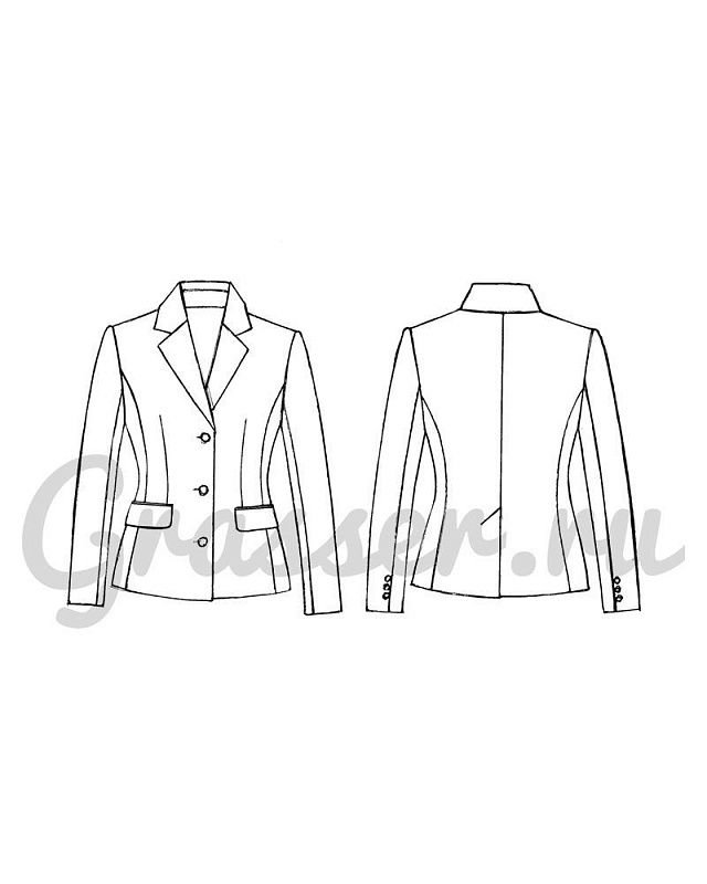 Jacket, pattern №699