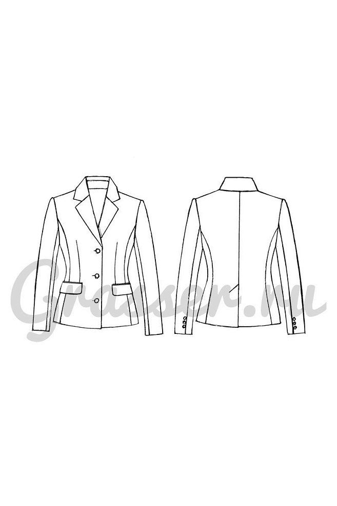 Jacket, pattern №699