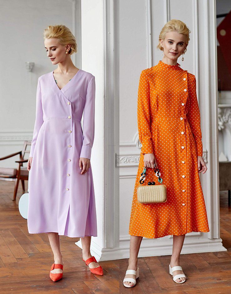 Dress in 2 options, pattern №687