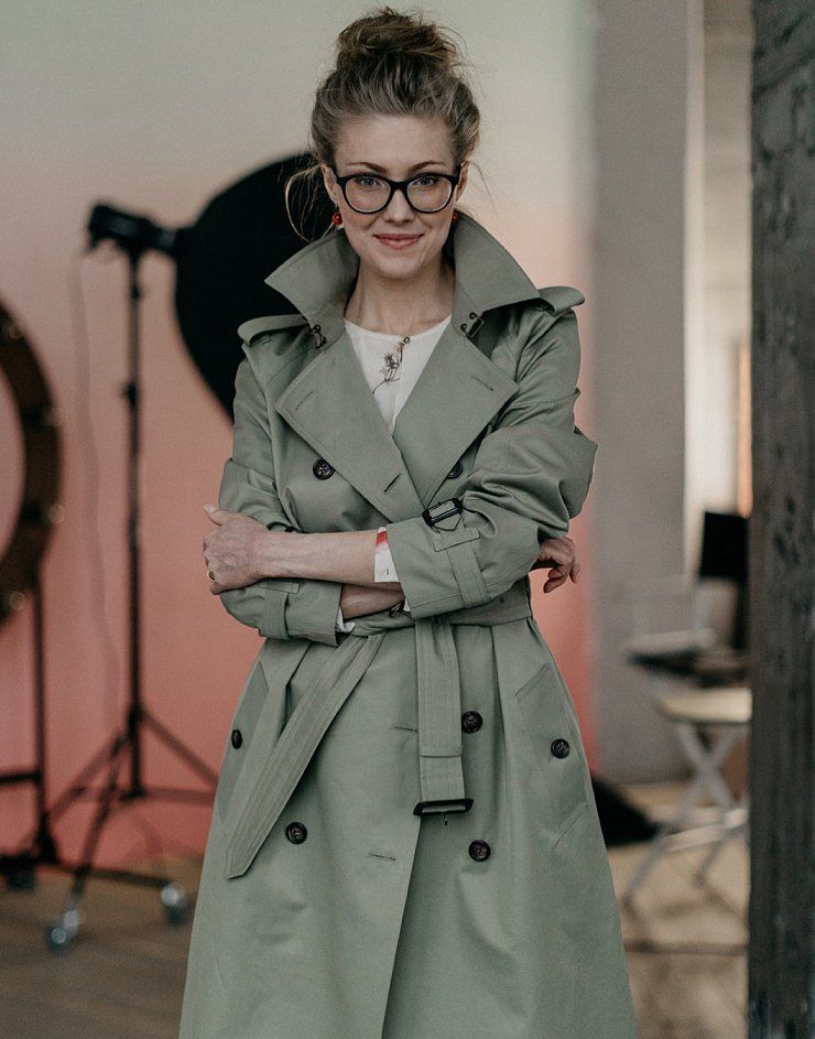 Trench coat, pattern №574