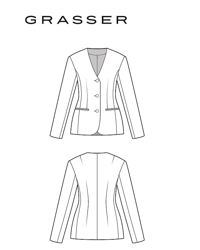 Jacket, pattern №1328
