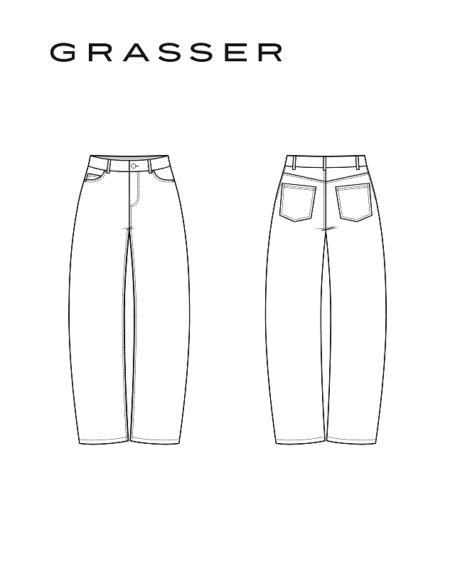 Trousers, pattern №1310