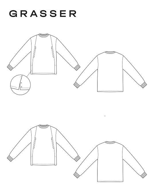 Sweatshirt, pattern №952