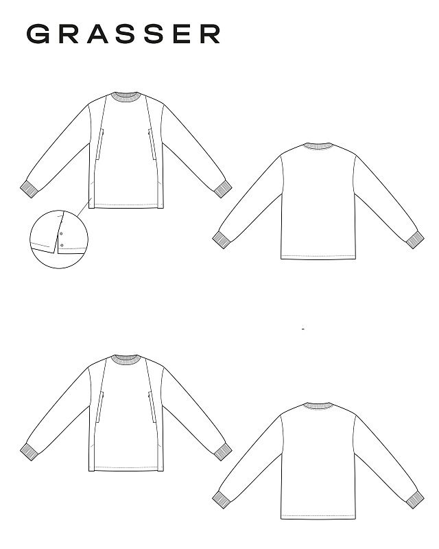 Sweatshirt, pattern №952