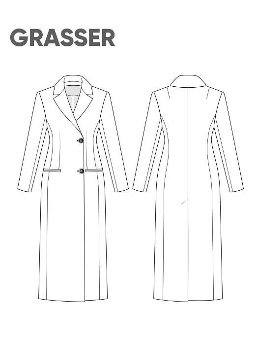 Coat, pattern №818