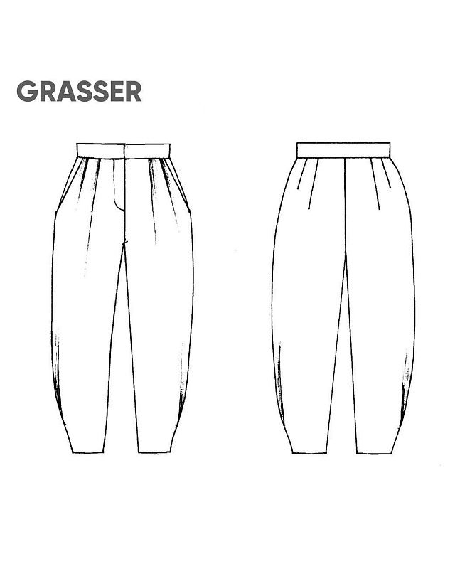 Trousers, pattern №743