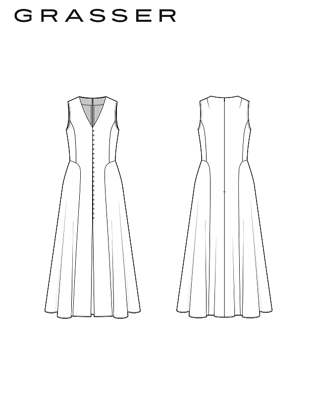 Dress, pattern №1255