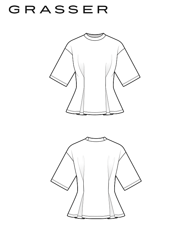T-shirt, pattern №1238