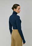 Turtleneck sweater in two options: with collar band and hood, pattern №913, photo 21