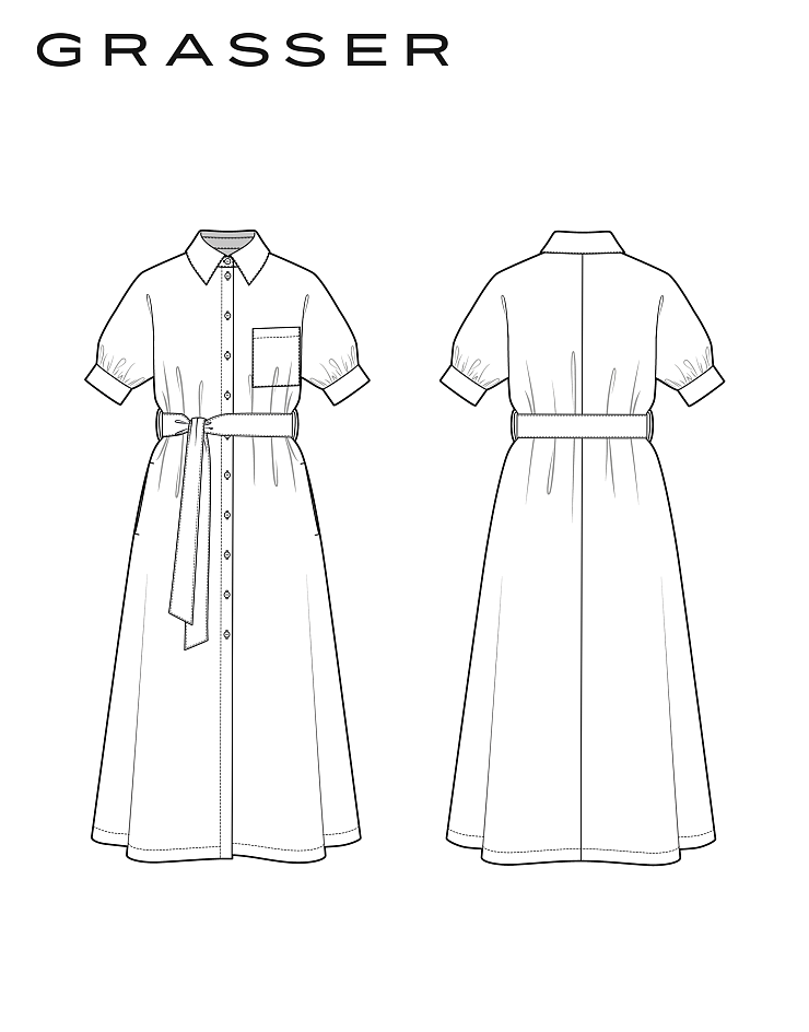 Dress, pattern №1251