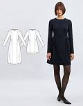 Dress in two length, pattern №1298
