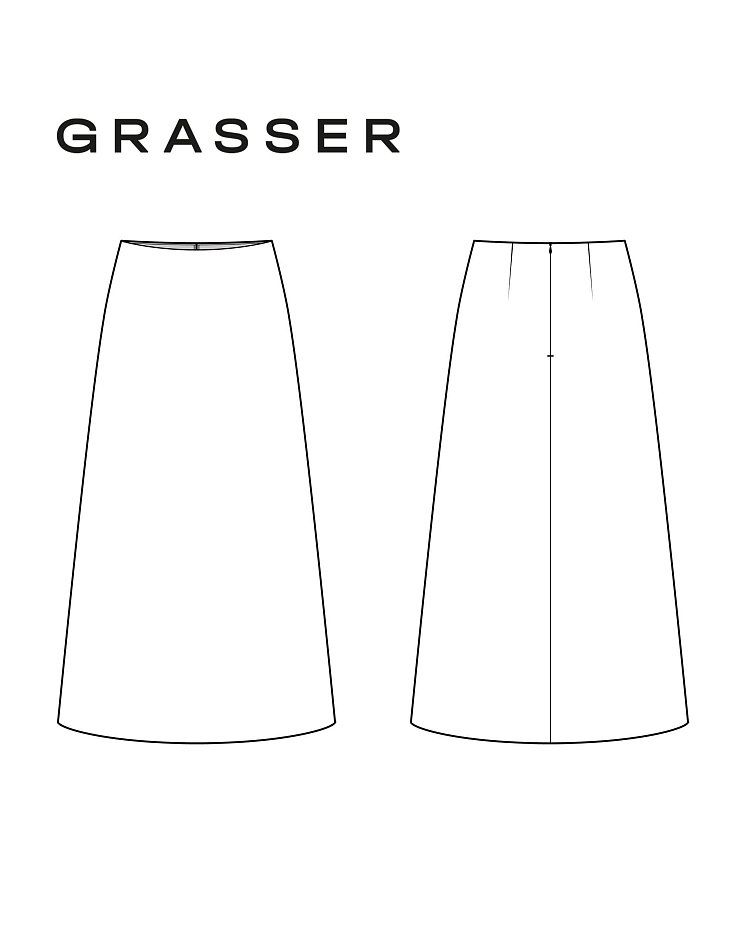 Skirt, pattern №1090