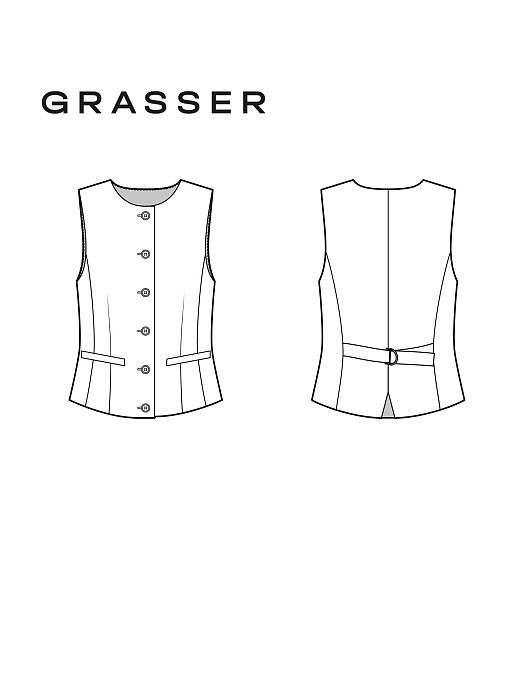 Vest, pattern №1116