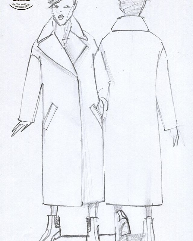 Insulated coat, pattern №632