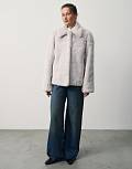 Fur jacket in two options, pattern №1382