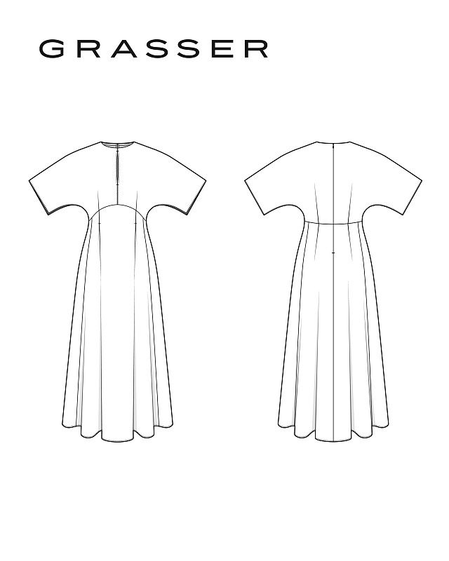 Dress, pattern №1293 Dress, pattern №1293