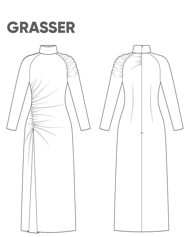 Dress, pattern №841