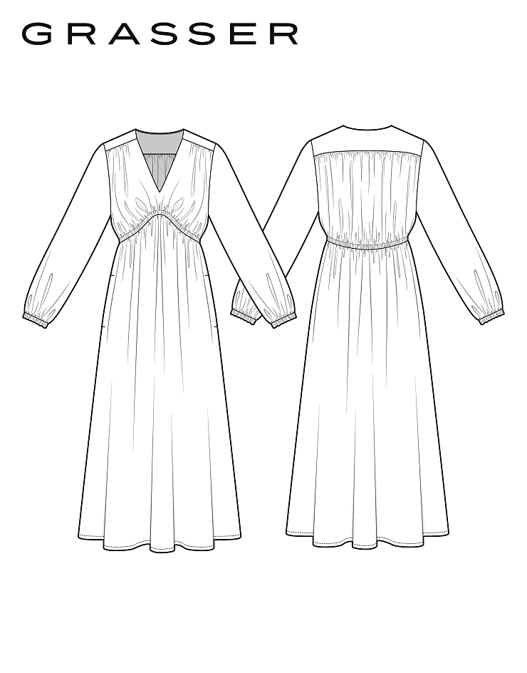 Dress, pattern №1252