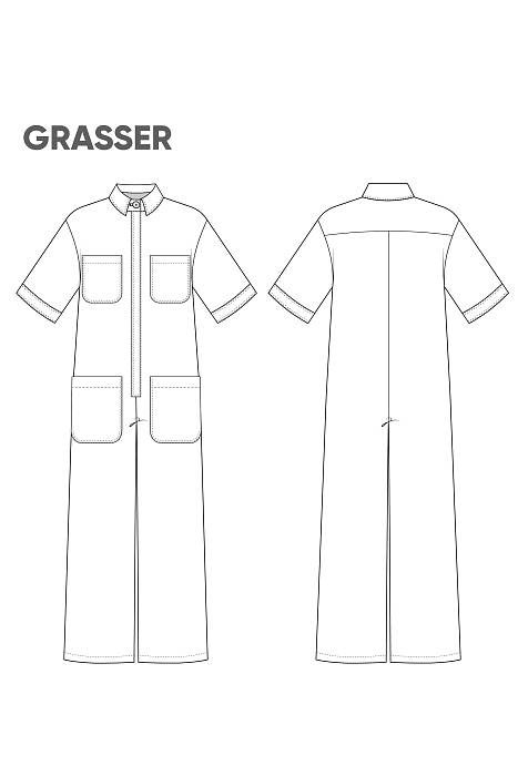 Jumpsuit, pattern №838