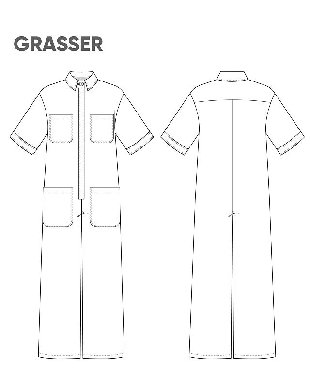 Jumpsuit, pattern №838